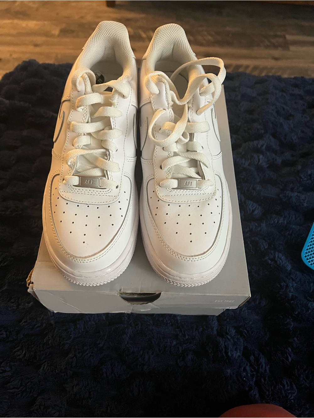 Nike Kids White Air Force 1